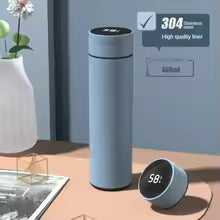 Blue Thermo bottle - Temperature Controlled stainless steel